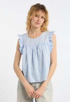 Dreimaster Abrel - Blouse - Hellblau