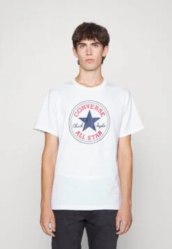 Converse Go To Chuck Taylor Classic Patch Tee Unisex - T-Shirt Imprimé - White